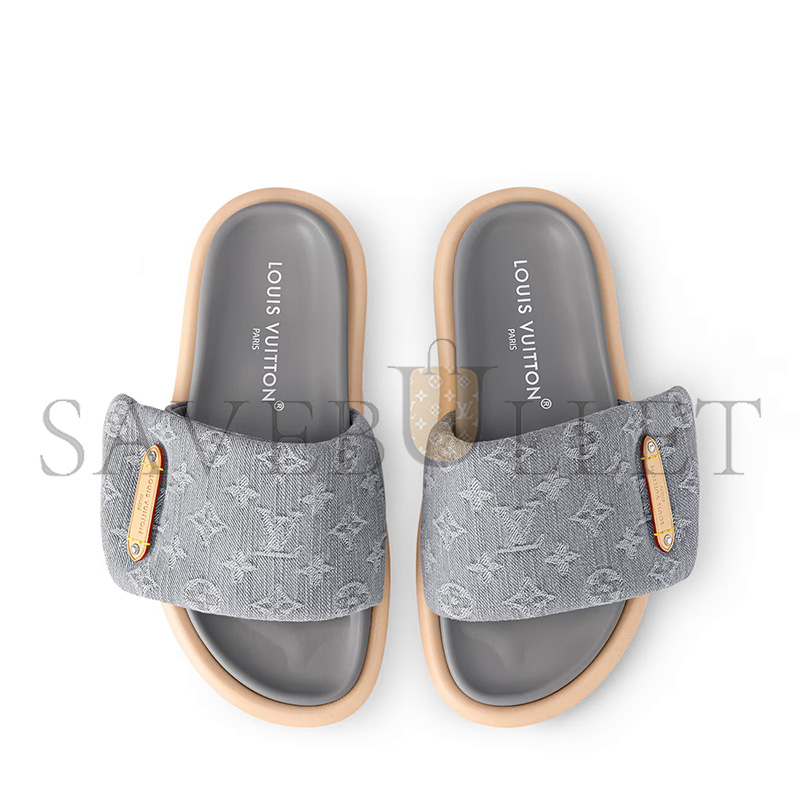 LOUIS VUITTON POOL PILLOW FLAT COMFORT MULE 1AGUZY